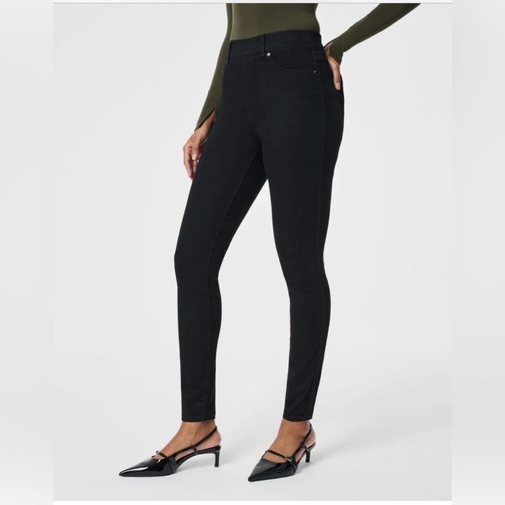 SPANX Jeans- SPANXshape EveryWear Ankle Skinny Jeans Black Women's Size XS